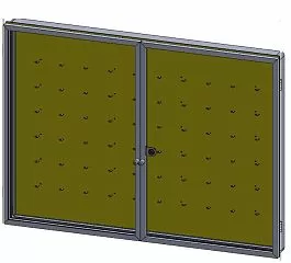Станция для хранения блокирующих устройств и бирок ГАСЛОК BLST-1100x800-K